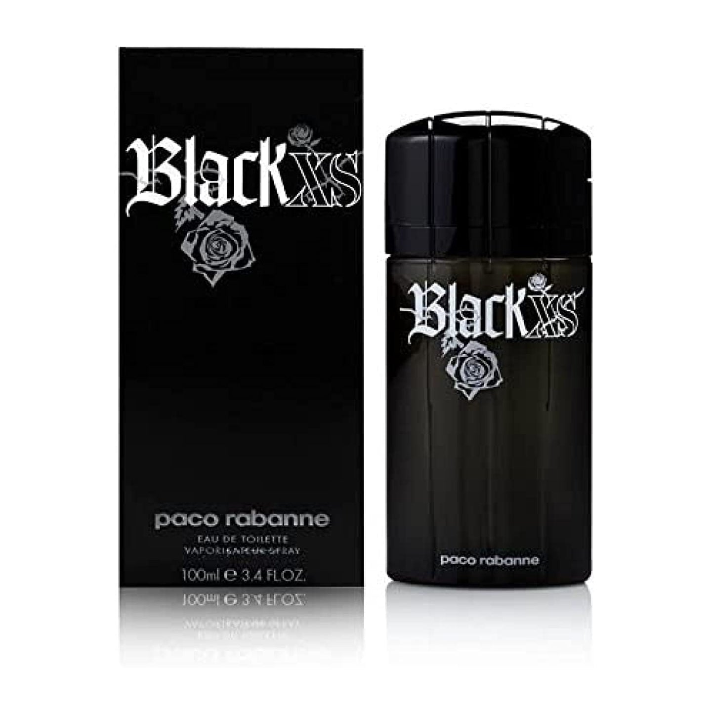 Black XS by Paco Rabanne for Men 3.4 oz Eau de Toilette Spray (Tall Bottle) Beauty & Personal Care paco rabanne