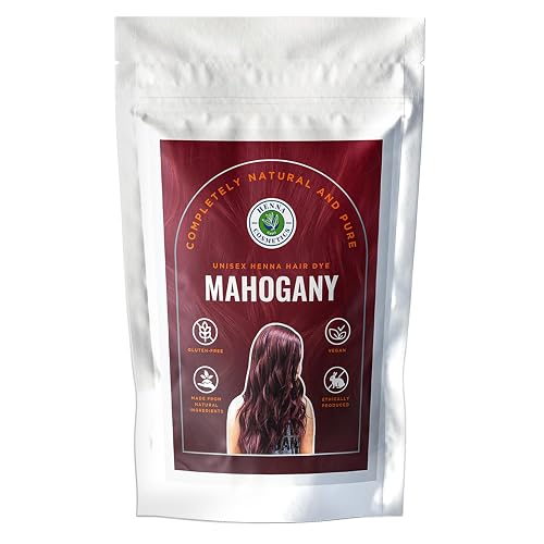 Henna Cosmetics Henna Hair Dye, Mahogany, 100g + Free 50g Henna Beauty & Personal Care HENNA COSMETICS CYPRI