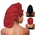 ELEBOX Premium Collection Super Jumbo Shower Cap Red Beauty & Personal Care ELEBOX