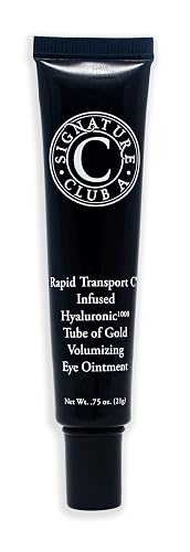 Signature Club A Rapid Transport C Infused Hyaluronic 1000 Tube of Gold Volumizing Eye Ointment Beauty & Personal Care Signature Club A