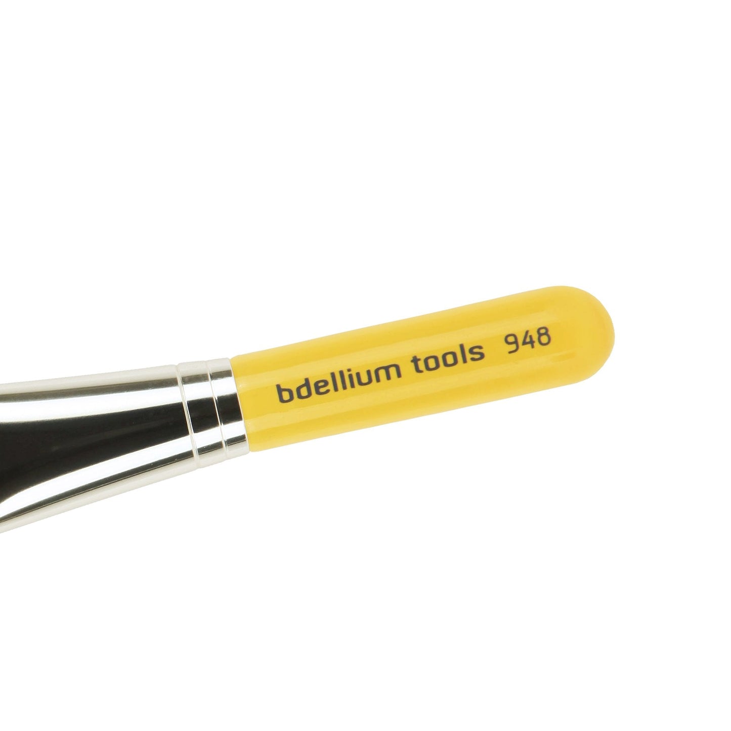 Bdellium Tools Professional Makeup Brush - 948 Foundation - Short Wooden Handle for Convenient Travel, For Applying Foundation (Yellow, 1pc) Beauty & Personal Care BDELLIUM TOOLS