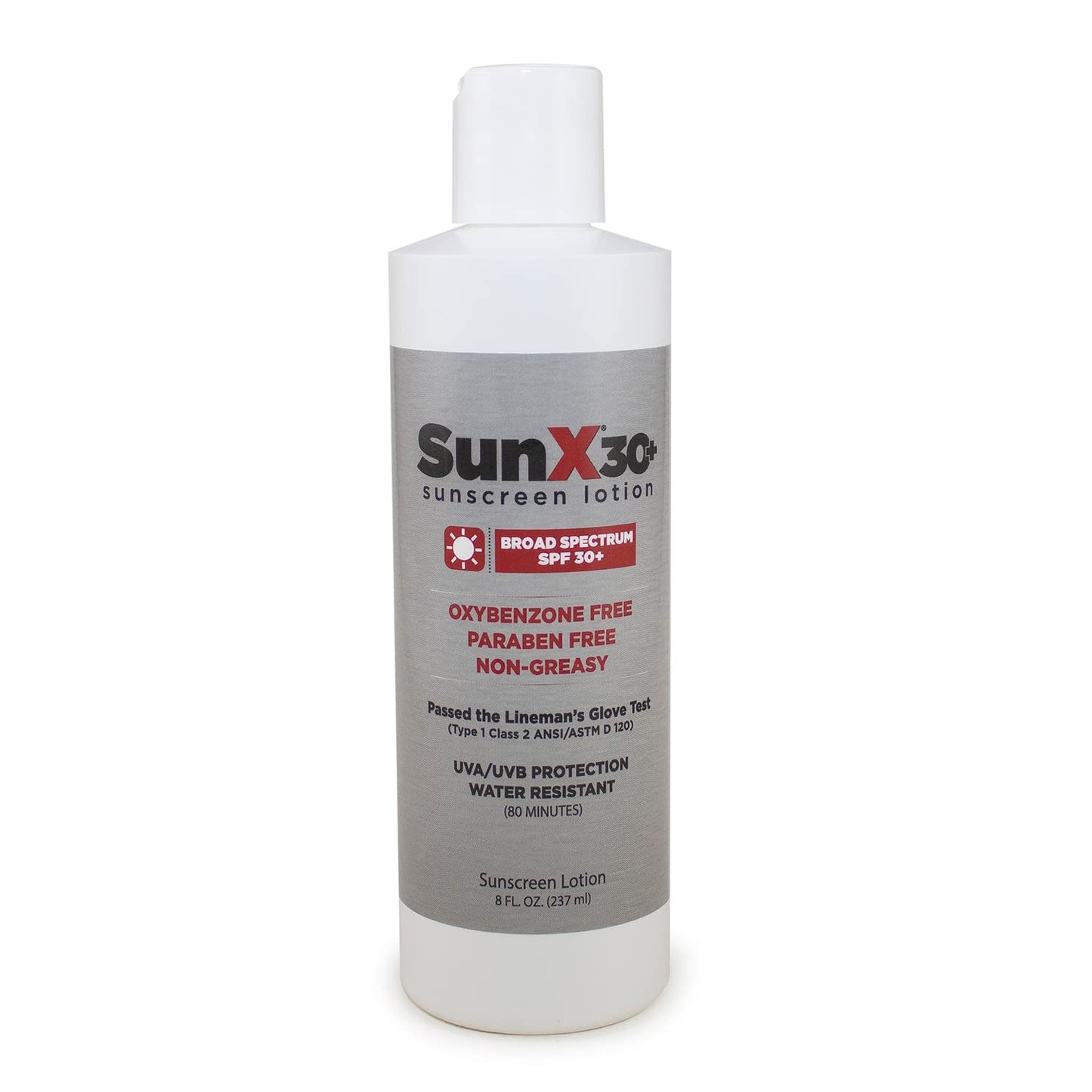 CoreTex Sun X 30+ SPF Broad Spectrum Sunscreen Lotion - 8oz Bottle of Paraben, Oxybenzone, Octinoxate, & Oil Free Sunscreen - No White Cast and Water Beauty & Personal Care CoreTex