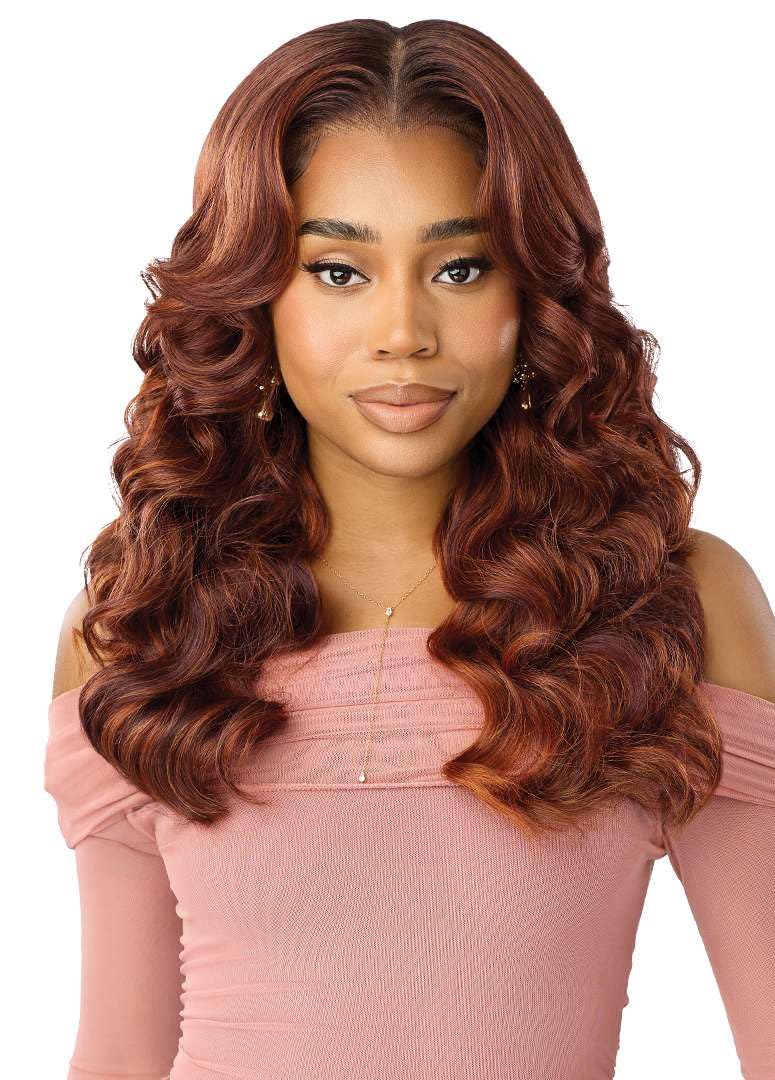 Outre Lace Front Wig - Perfect Hair Line 13X6 - True Frontal Peak 722 (CHOCOLATE SWIRL)