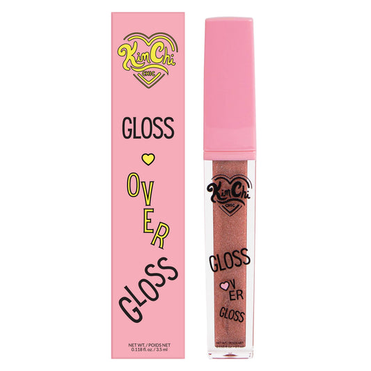 Kimchi Chic Beauty Gloss Over Gloss, Shimmer Lip Gloss with Micro-Sparkle