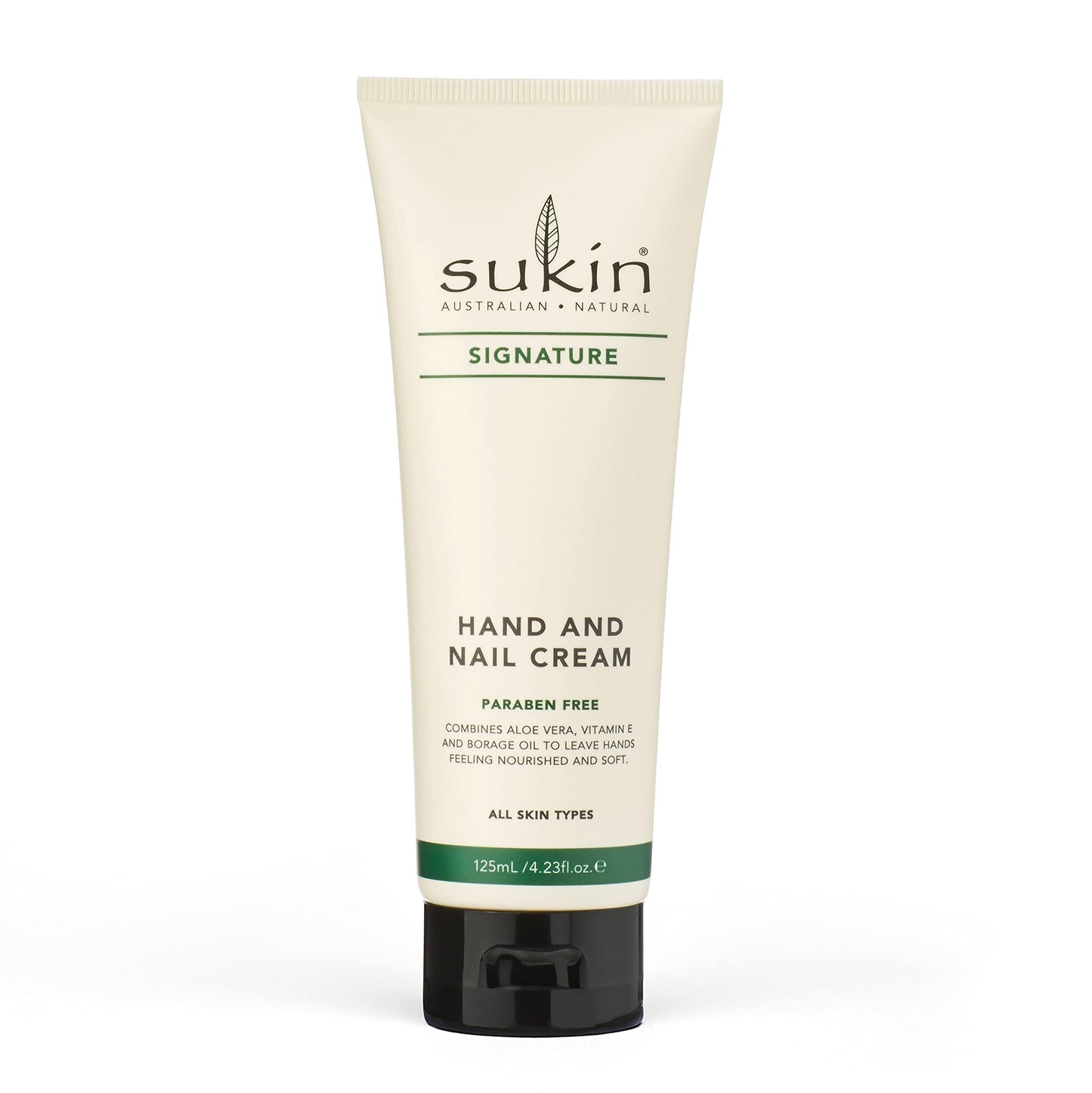Sukin - Hand & Nail Cream, Signature Collection for Dry Hands, 4.23 fl oz 125 mL Beauty & Personal Care Sukin