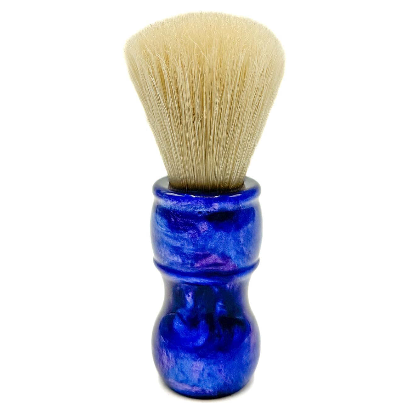 Parker Safety Razor, THE BIG BLUE BOAR, Deluxe Iridescent BlueHandle 100% Boar Bristle Shaving Brush, Large 24 MM Brush knot for a Better Lather! Beauty and Personal Care Parker Safety Razor