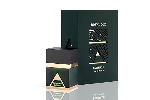 Maison GHandour Royal Oud Emerald | Luxury Perfume for Men and Women | Unisex Perfume with Notes of Cassis, Litchi, and Mandarin Orange | Oud Perfume Beauty & Personal Care Maison GHandour