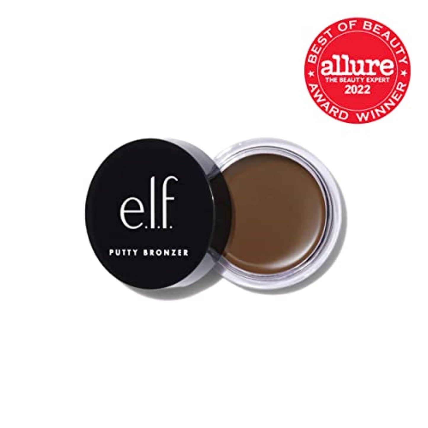 e.l.f. Putty Bronzer, Creamy & Highly Pigmented Formula, Creates a Long-Lasting Bronzed Glow, Infused with Argan Oil & Vitamin E, Sun Kissed, 0.35 Oz Beauty & Personal Care e.l.f.