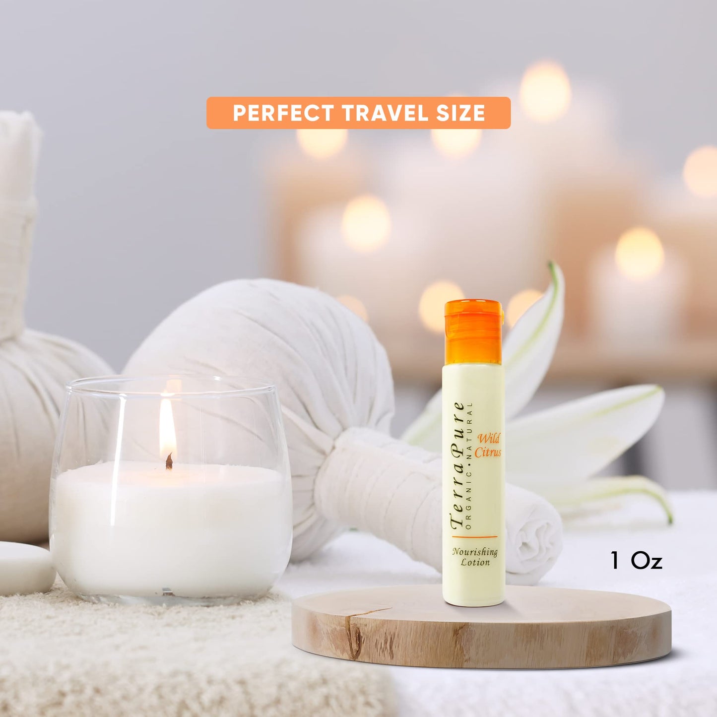 Terra Pure Wild Citrus Lotion, Travel Size Hotel, 1 oz (Case of 250) Beauty & Personal Care Terra Pure