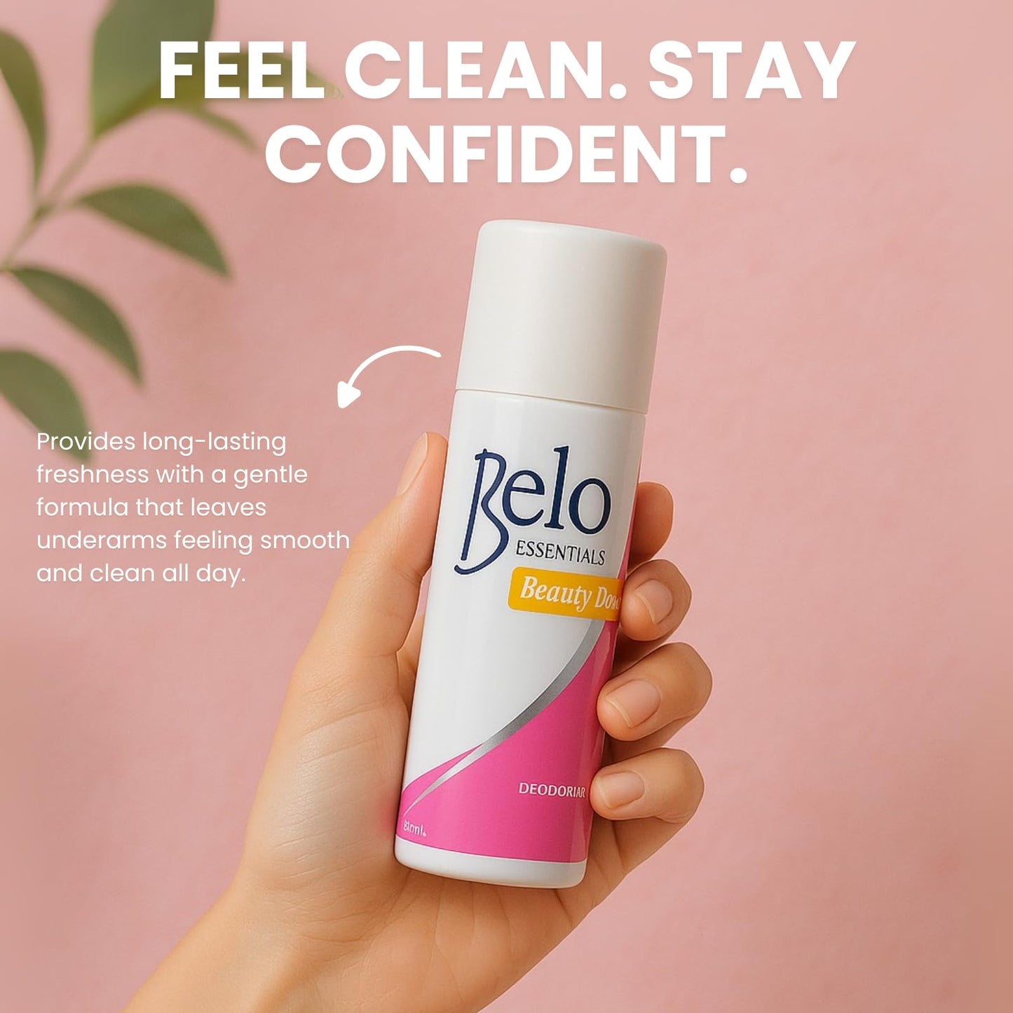 4 BELO ESSENTIALS BEAUTY DEO 40ml Beauty and Personal Care Belo Essentials