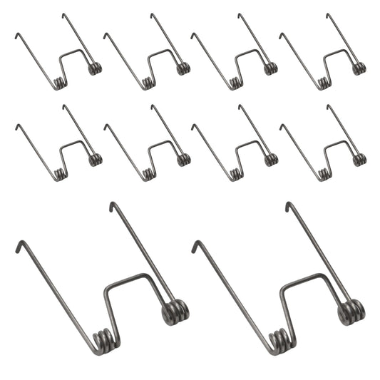 Hair Clipper Spring Tension - 10Pcs Steel Replacement for Babyliss FX870 Electric Trimmer, Hair Cutter Engraving Machine Repair Parts Beauty and Personal Care KH866