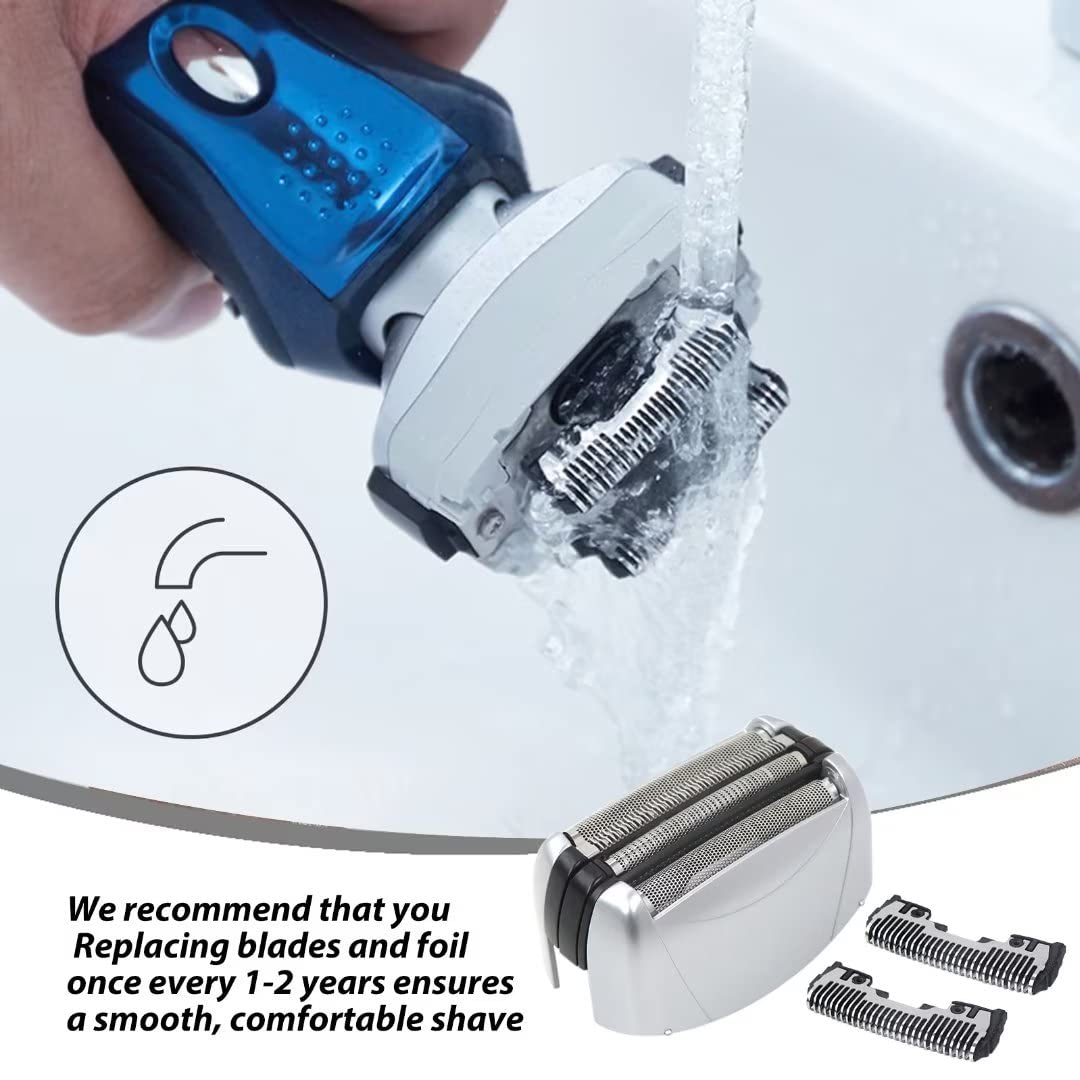 GRABOTE 2024 New 4-Blade WES9020PC/WES9020 Replacement Shaving Razor Outer Foil/Inner Blade Combo for Panasonic ARC 4 ES8243AA WES9020PC ES8243(A) Beauty and Personal Care GRABOTE