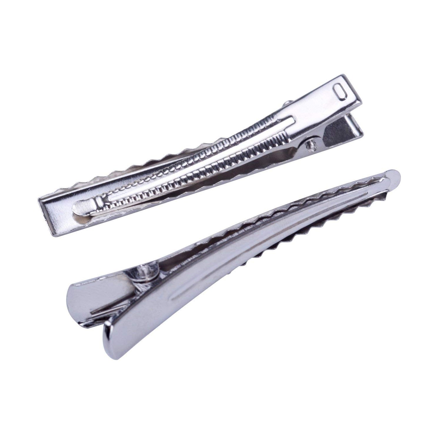 BronaGrand 60pcs Silver Large Long Alligator Hair Clip with Teeth for Arts & Crafts Projects, Dry Hanging Clothing, Office Paper Document Beauty & Personal Care BronaGrand