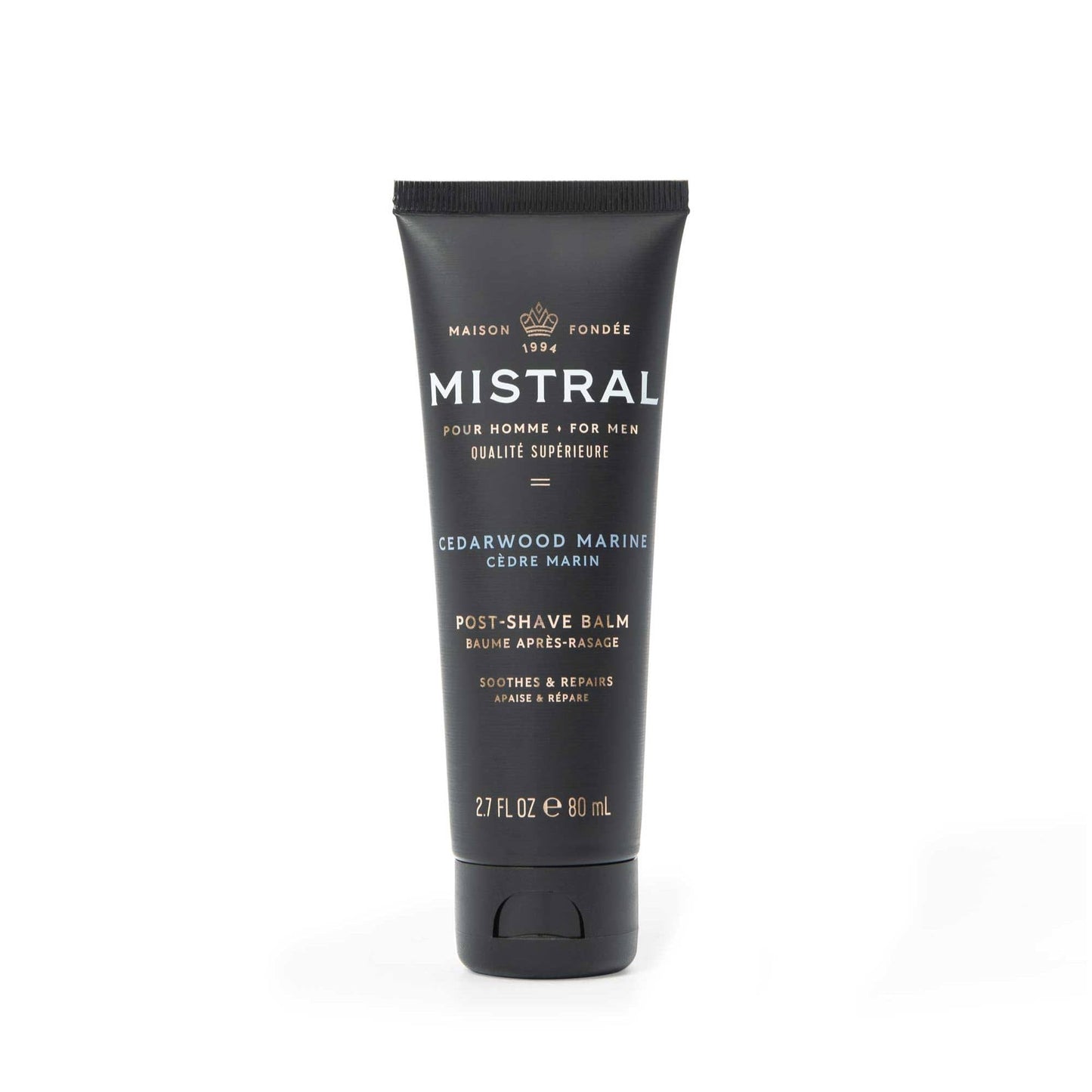 Mistral After Shave Balm, Cedarwood Marine - 2.7 Fl Oz - Hydrating Aftershave for Men with Aloe & Jojoba Oil - Non-Greasy Post Shave Moisturizer Beauty and Personal Care Mistral