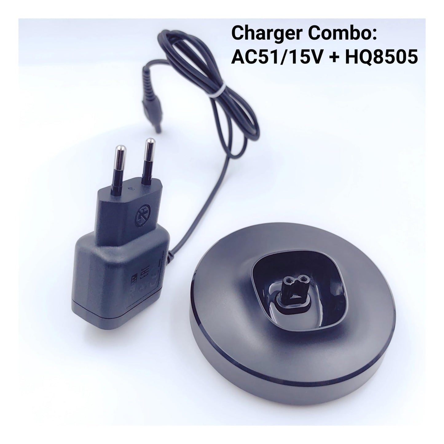 AC51/15V Charging Stand Base with HQ8505 Charger Cord?Compatible for Philips?Compatible for Honeycomb?Series 5000 7000 9000 Shaver S5531(US Plug) Beauty and Personal Care KNVZNWFF