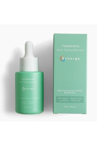 Turbinne 10 Facial Oil Blend - Anti-Aging Face Oil with 3% Retinol & 30% Vitamin C, Hydrate, Wrinkle Reduction, Fades Dark Spots, Fast-Absorbing Beauty & Personal Care TURBINNE