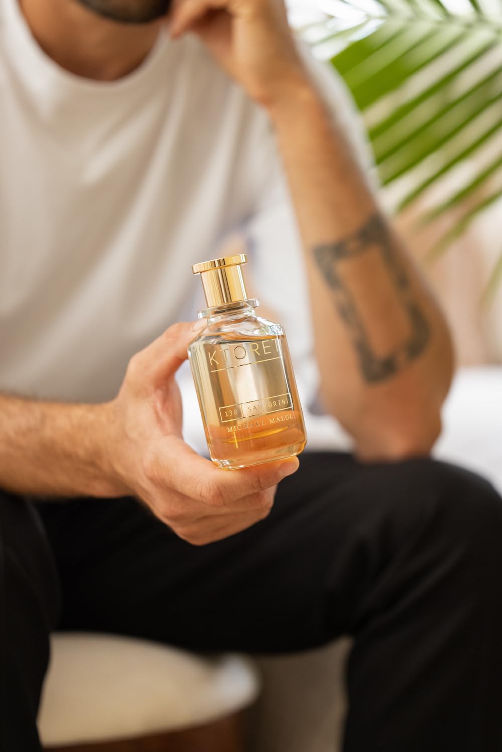 Michael Malul KTORET 138 Santorini Eau de Parfum for Men - 100ml | 3.4oz Beauty & Personal Care Michael Malul