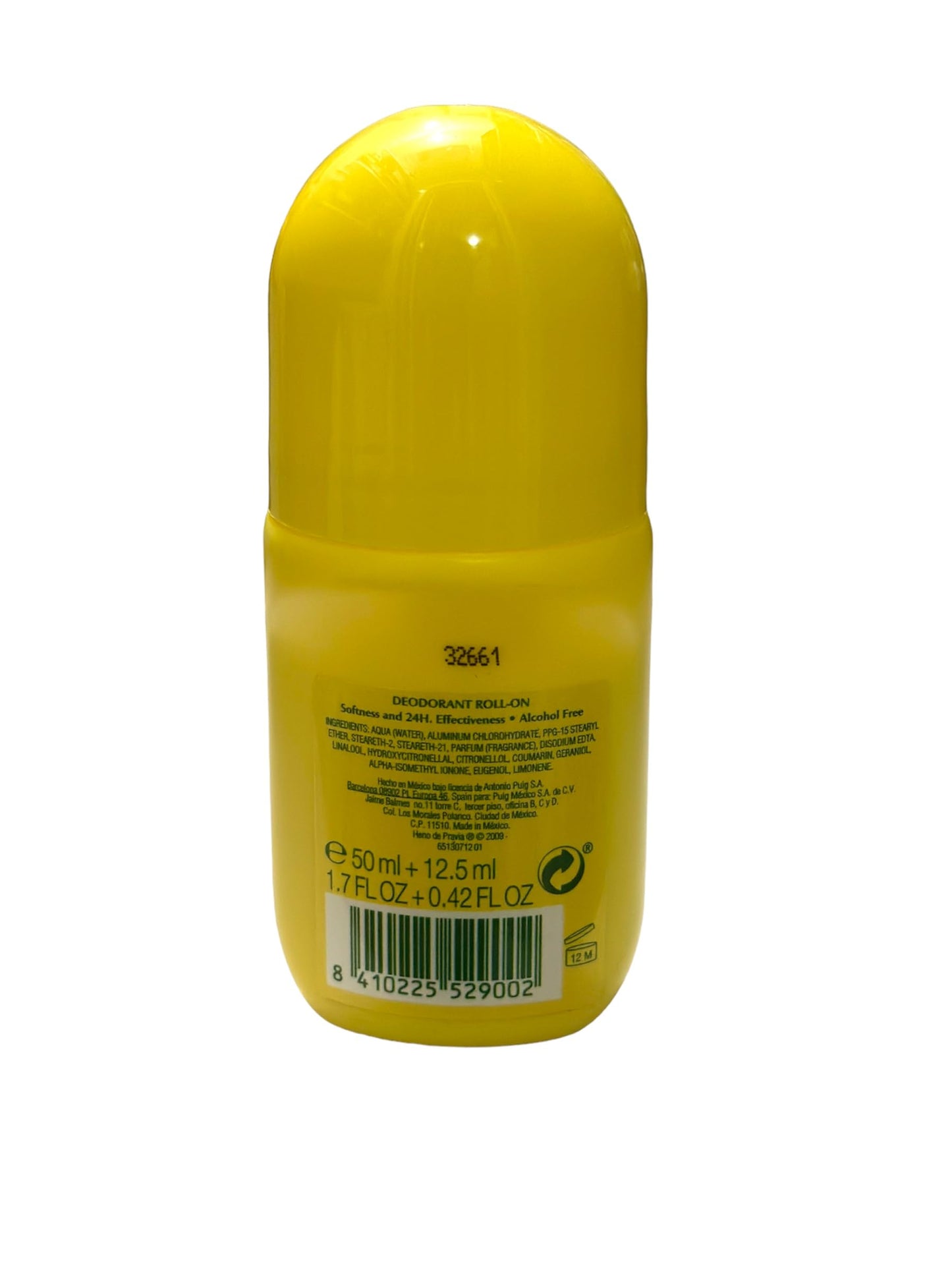 Heno De Pravia Original Roll-on Deo Deodorant 62.5 Ml. Pack of 4 Beauty and Personal Care Heno de Pravia