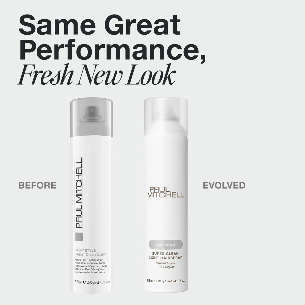 Paul Mitchell Super Clean Light Hairspray, Fast Drying, Soft Hold + Natural Finish, For Fine Hair, 9.5 oz Beauty & Personal Care Paul Mitchell