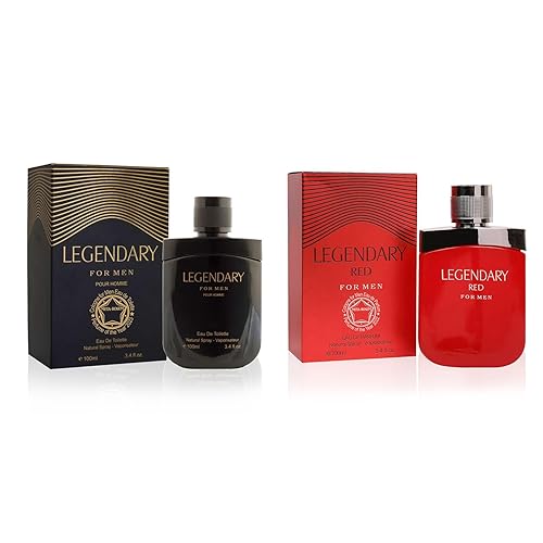 META-BOSEM Gentlemen Pour Homme Black+Red Men's Cologne Collection, Eau de Toilette Natural Spray - Masculine Scent - Holiday Gift Set (Pack of 2) Beauty & Personal Care META-BOSEM