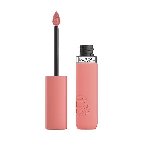 L'Oreal Paris Infallible Matte Resistance Liquid Lipstick, up to 16 Hour Wear, First Kiss 600, 0.16 Fl Oz Beauty & Personal Care L'Oreal Paris