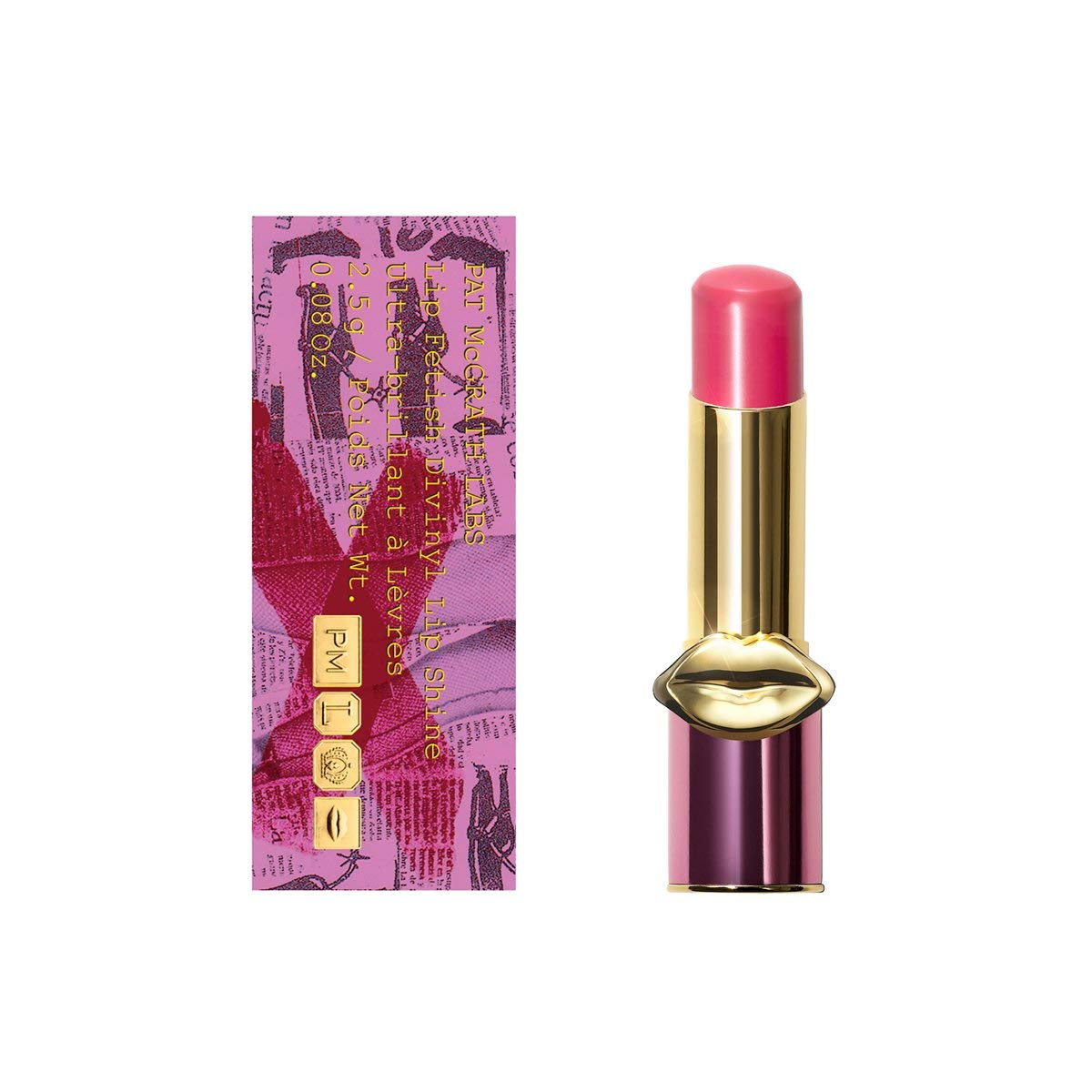 Pat Mcgrath Labs Lip Fetish Balm Divinyl Lip Shine - Boudoir Rose for Women - 0.08 oz Lip Balm Beauty & Personal Care Pat McGrath Labs