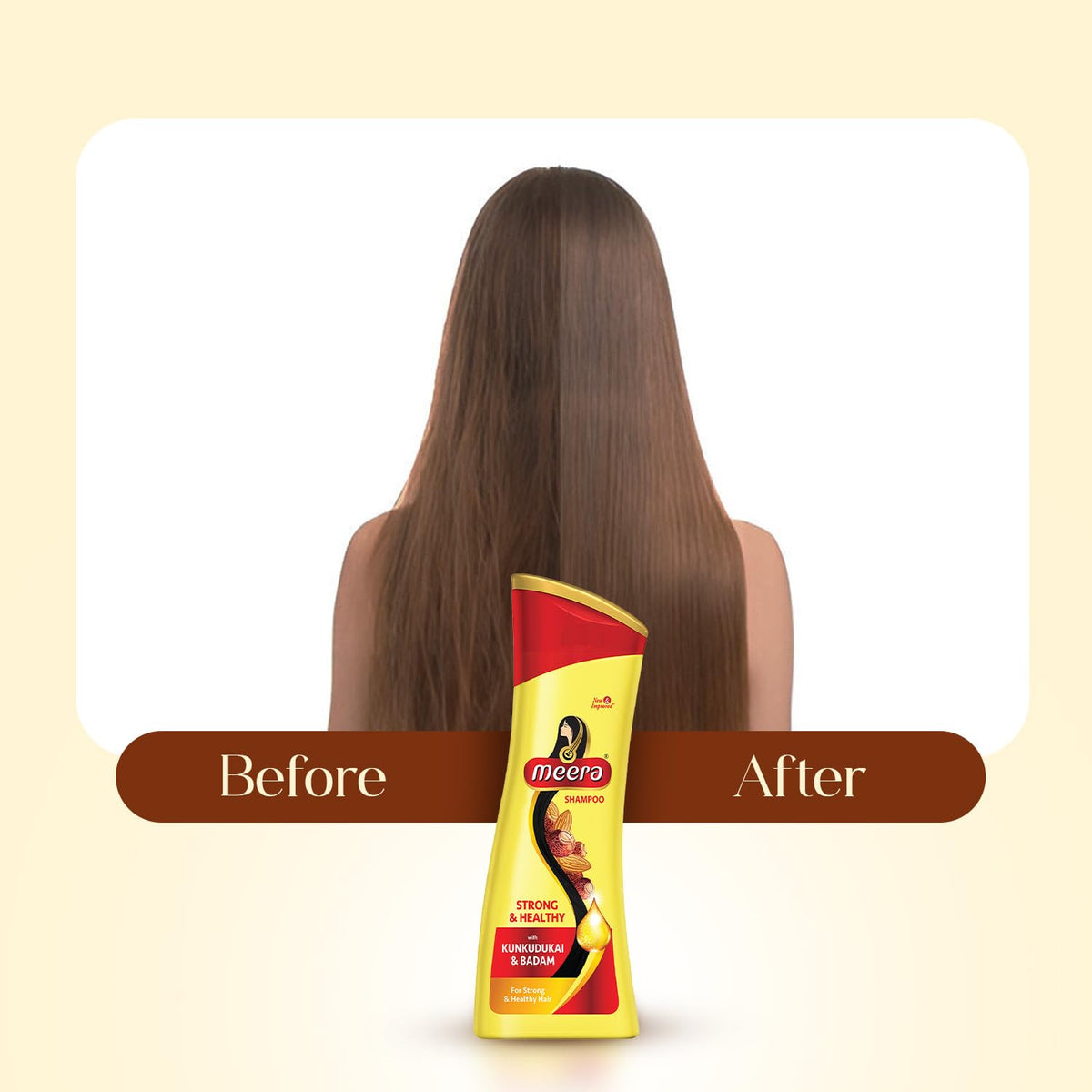 Meera Strong & Healthy Shampoo, 180ml
