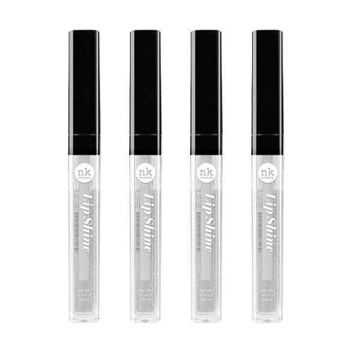 NICKA K NEW YORK Lip Shine, Cosmetics, vibrant colors, bright colors, shining lips, lip shine, long lasting (AMZ224) Beauty & Personal Care NICKA K NEW YORK