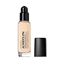 Smashbox Always On Skin-Balancing Foundation | Medium-To-Full Coverage Foundation | Hyaluronic Acid with a Natural-Looking, Second-Skin Finish, 1 Fl Beauty & Personal Care Smashbox