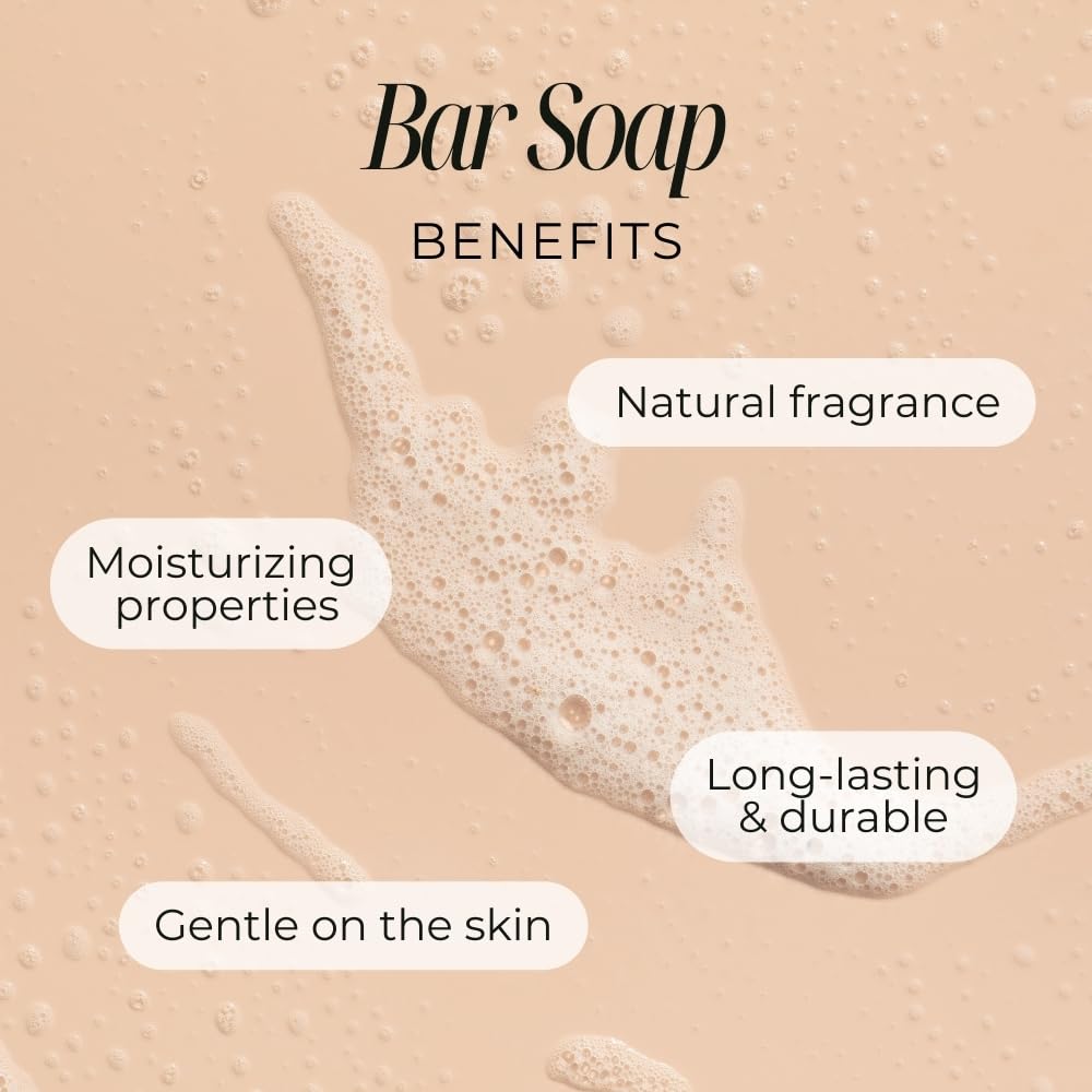 Siyah Organics Bissap Bar Soap - Smoothens Wrinkles & Boosts Radiance, Natural Soap for All Skin Types & Complexions - All-Natural Face & Body Soap Beauty & Personal Care Siyah
