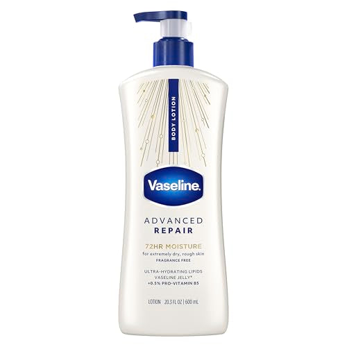 Vaseline Advanced Repair Body Lotion Advanced Repair Unscented for Dry Skin Lotion Made with Ultra-Hydrating Lipids and Vaseline Jelly That Repairs Beauty & Personal Care Vaseline