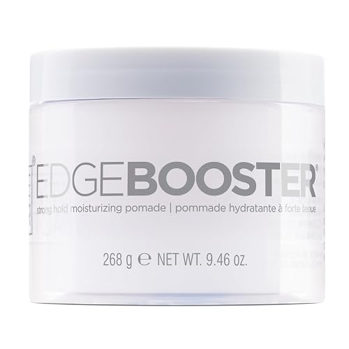 Style Factor EDGE BOOSTER Strong Hold Moisturizing Pomade - Keratin Argan & Chia Seed Oil Formulated Styling Gel for Hydration, High Shine, Edge Beauty & Personal Care Style Factor