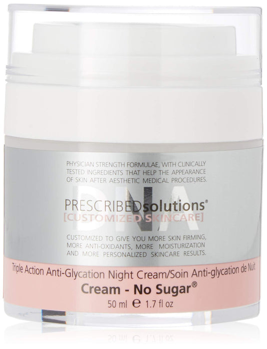 PRESCRIBED solutionsCream Triple Action Anti-Glycation Night Cream Beauty & Personal Care PRESCRIBEDsolutions