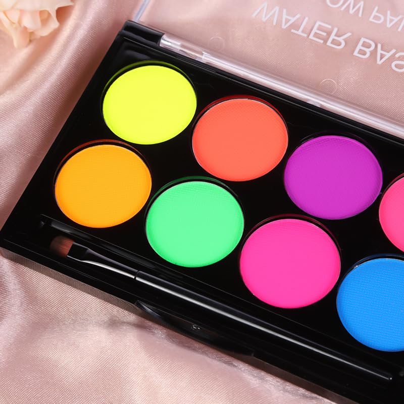Water based colors painted body and face (WTCOLOR6) Beauty & Personal Care MayGirl