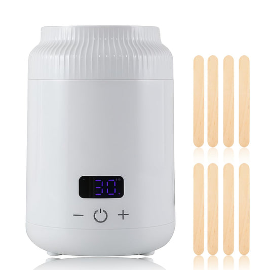 Digital Wax Warmer with Touch Screen Temperature Control, Wax Machine for Hair Removal, Wax Warmer Pot for Face, Armpit, Eyebrow, Brazilian Bikini Beauty and Personal Care Wokyo