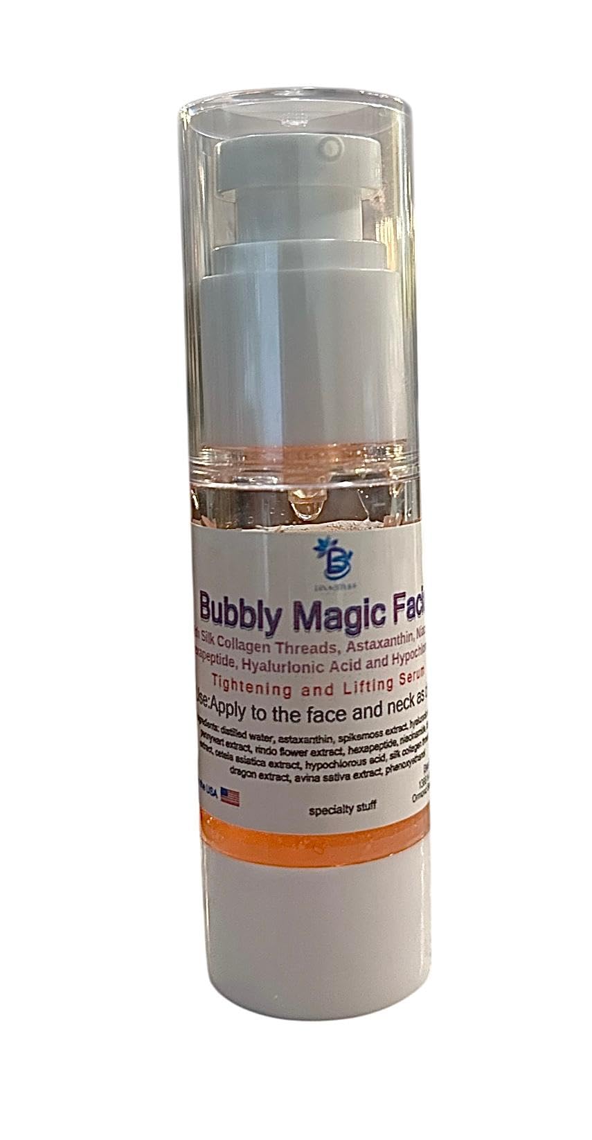 Korean Bubbly Magic Facial Serum By Diva Stuff, 1oz Beauty & Personal Care Diva Stuff
