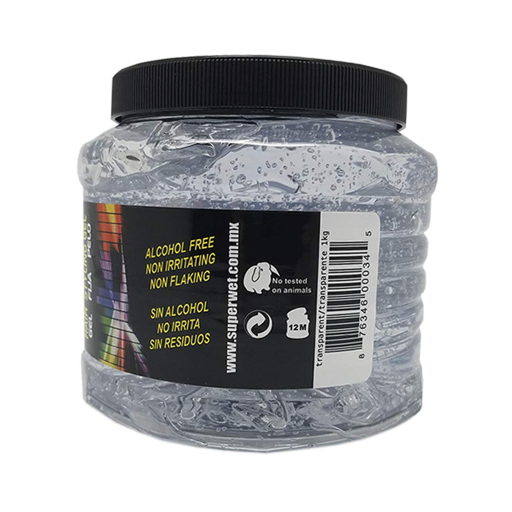 Midway Importing Clear Jumbo Super Wet Hair Styling Gel, 2.2 Pound Beauty & Personal Care Super