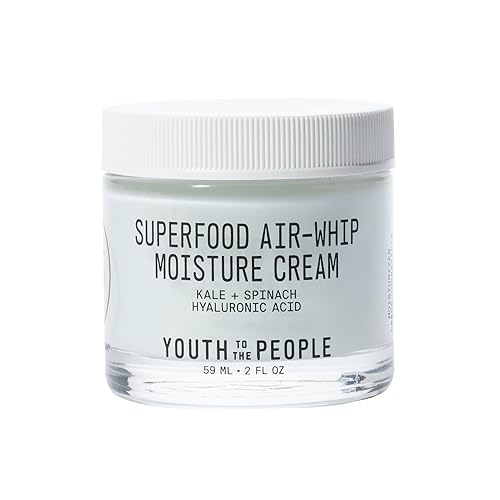 Youth To The People Superfood Air-Whip Moisture Cream Full Size - Kale + Green Tea Hyaluronic Acid Face Moisturizer, Smooths + Hydrates Up to 48HR Beauty & Personal Care Youth To The People