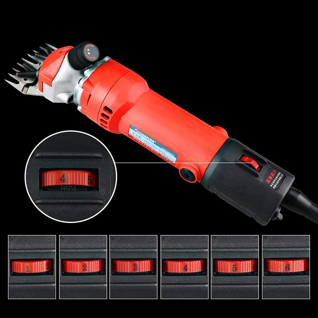 GagalU 650W Professional Heavy Duty Electric Wool Shears, Hand-held Electric Shearing Machine, 6-Speed Speed Control, Farm Animal Livestock Beauty Beauty and Personal Care GagalU