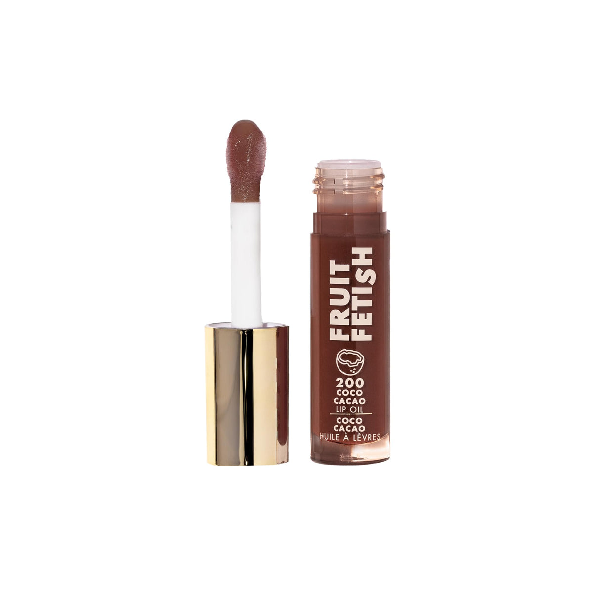Milani Fruit Fetish Lip Oil, Tinted Lip Gloss & Hydrating Lip Oil Treatment, Moisturizing Non Sticky Clear Shine, High Shine Lip Balm for Dry Lips Beauty & Personal Care Milani