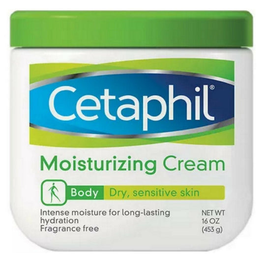 Cetaphil Moisturizing Cream for Dry/Sensitive Skin, Fragrance Free 16 oz (Pack of 2) Beauty & Personal Care Cetaphil