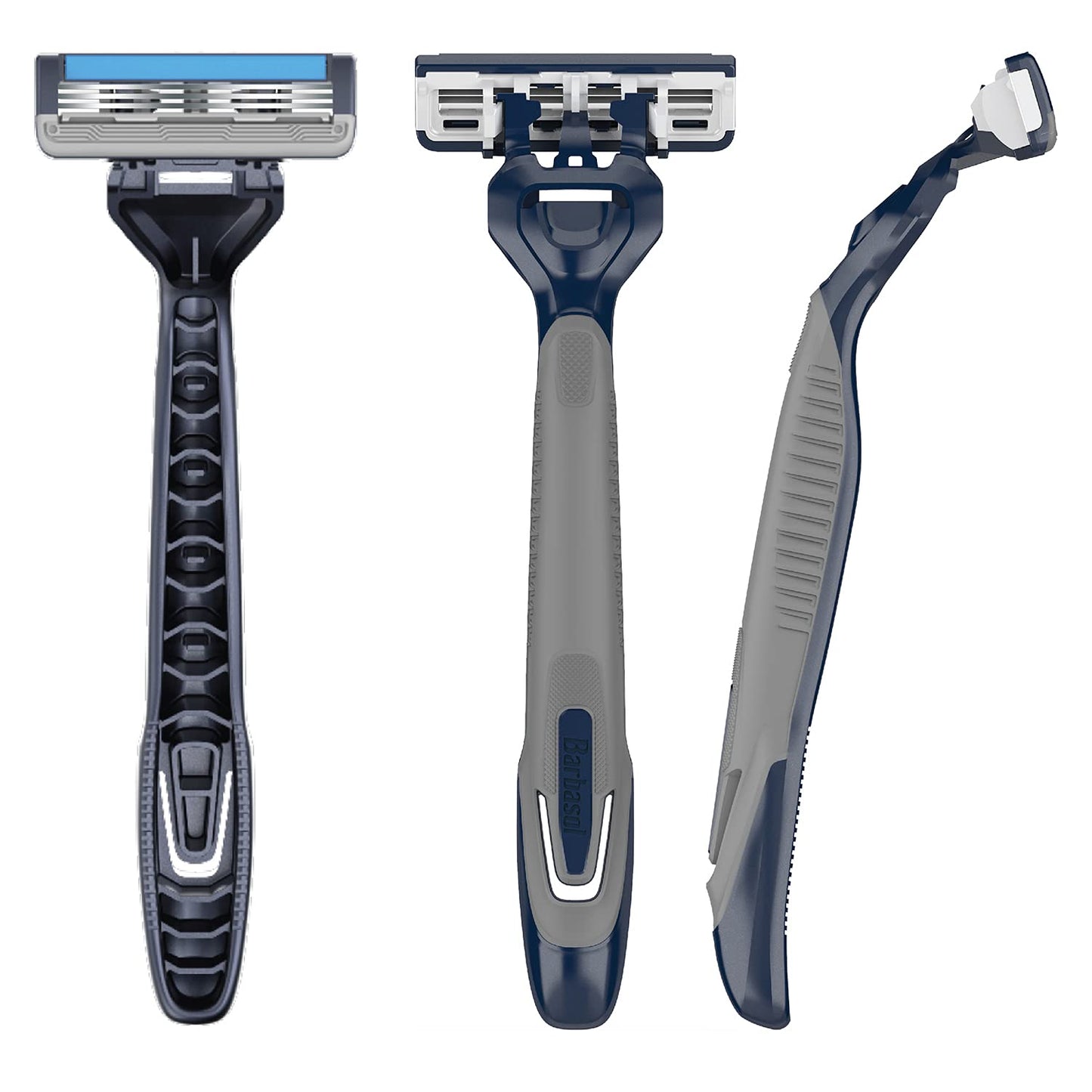 Barbasol Ultra 3 Value Pack - Premium 3 Blade Disposable Razors - Disposable Shaving Razor Bundle - Close Shave Technology, Pivoting Head, Open Flow Beauty and Personal Care Barbasol