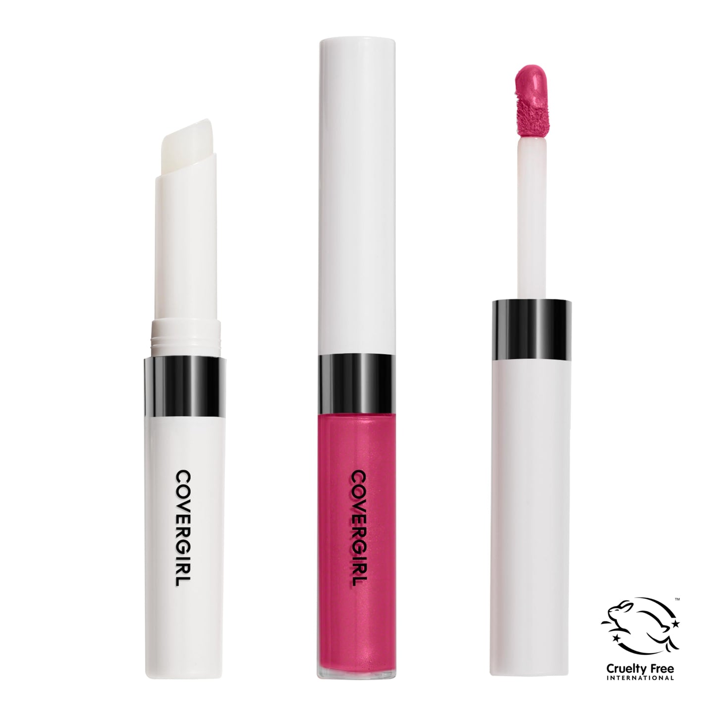 COVERGIRL Outlast All-Day Lip Color With Topcoat, Fuchsia Forever Beauty & Personal Care COVERGIRL