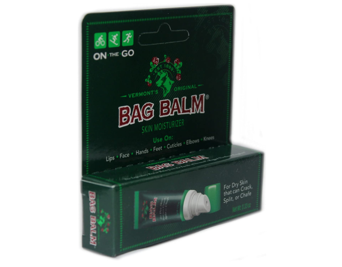 Bag Balm On-the-Go Tube, 0.33 oz, 9-Pack Beauty and Personal Care Bag Balm