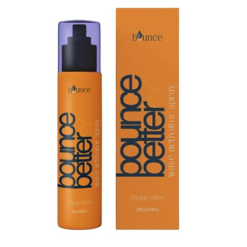 Bounce Better Wave Activator Leave in Conditioner Spray for Curly and Wavy Hair, Anti-Frizz Formula For Split Ends & Breakage Beauty & Personal Care BOUNCE STYLE