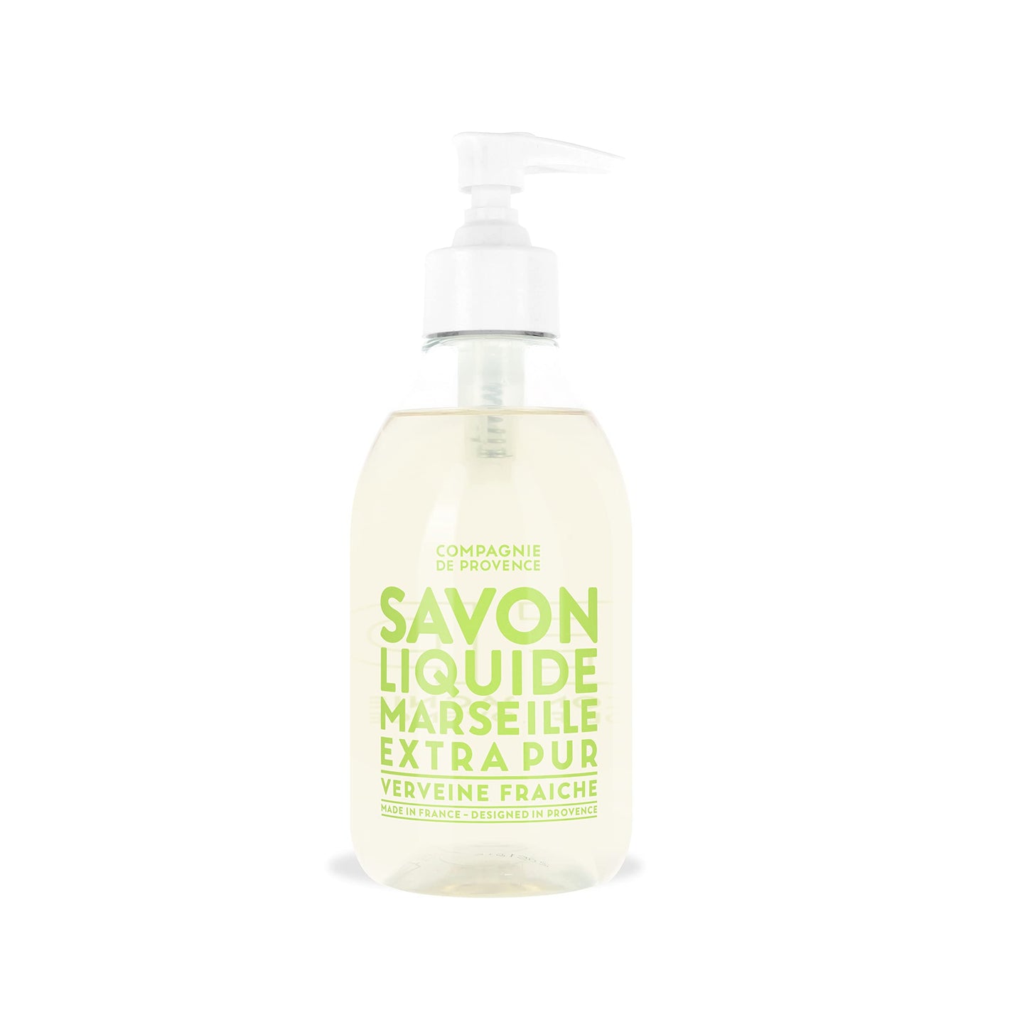 Compagnie de Provence Savon de Marseille Extra Pure Liquid Soap - Fresh Verbena - 10 Fl Oz Plastic Pump Bottle Beauty & Personal Care La Compagnie de Provence
