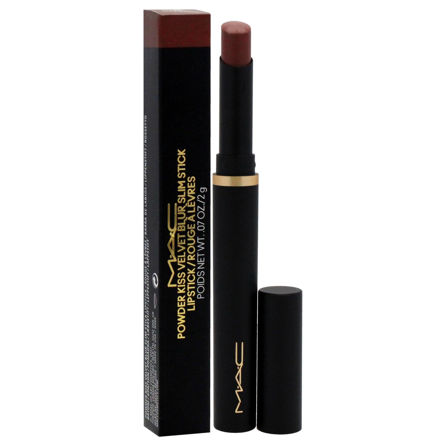 Powder Kiss Velvet Blur Slim Stick - Spice World by MAC for Women - 0.7 oz Lipstick Beauty & Personal Care MAC