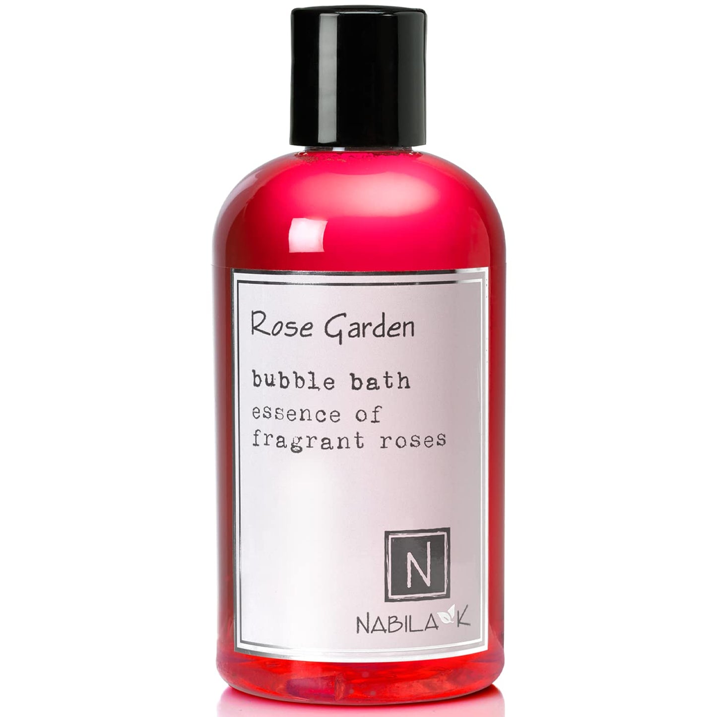 Rose Garden Bubble Bath by Nabila K - Essential Oils with Natural Ingredients for Sensitive Skin, Tear-Free, Gentle, Moisturizing - Luxury for Women Beauty & Personal Care Nabila K