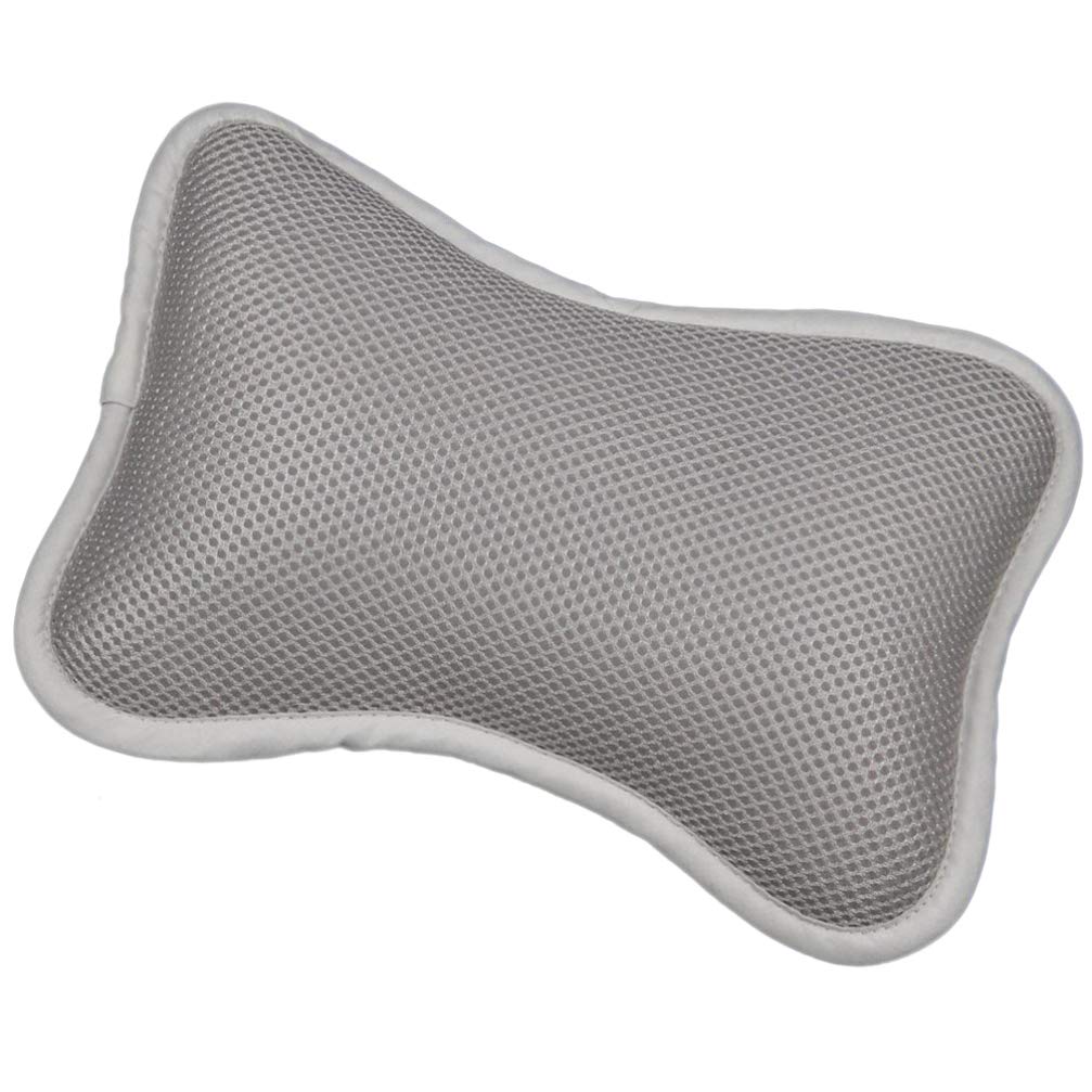Bath Pillow Bathtub Spa Pillow with Non Slip Suction Cups for Bathtub Bathroom Spa Cushion Head Neck Back Support (Grey) Beauty and Personal Care SUPVOX