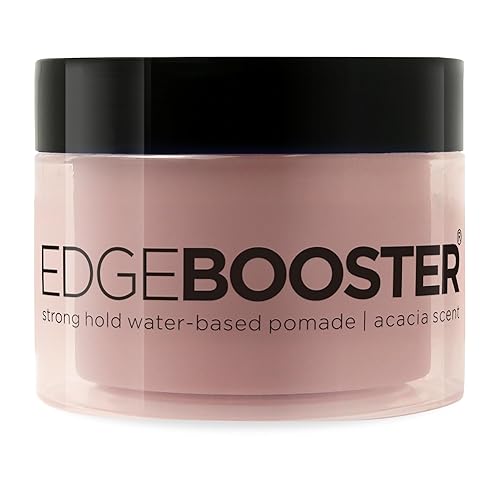 Style Factor Edge Booster Strong Hold Water-Based Pomade | Formulated with Argan Oil for Moisture & High Shine | Long Lasting Edge Control Gel | Beauty & Personal Care Style Factor